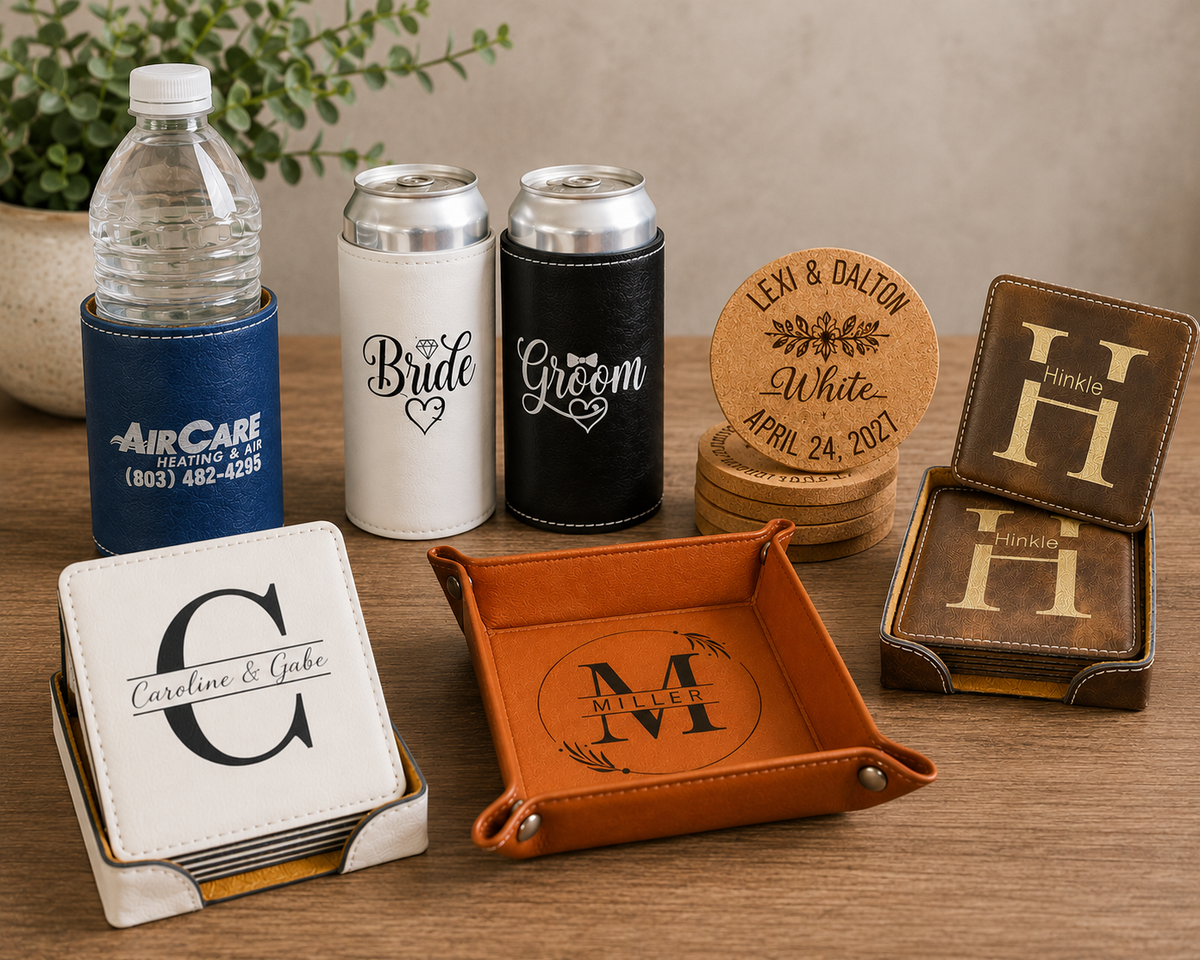 Personalized Leatherette Accessories