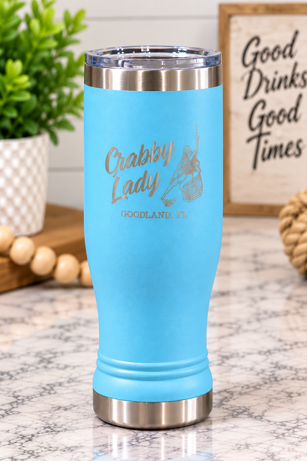 Personalized 14 oz Pilsner Tumbler